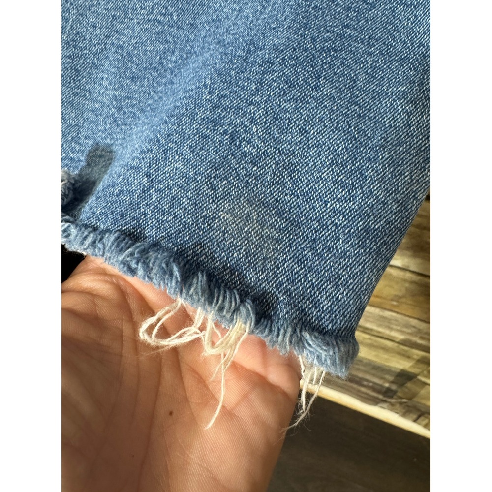 J.Crew Jeans Essential Straight Leg size 31 Petite Short Raw Frayed Hem‎ Crop - Picture 7 of 10